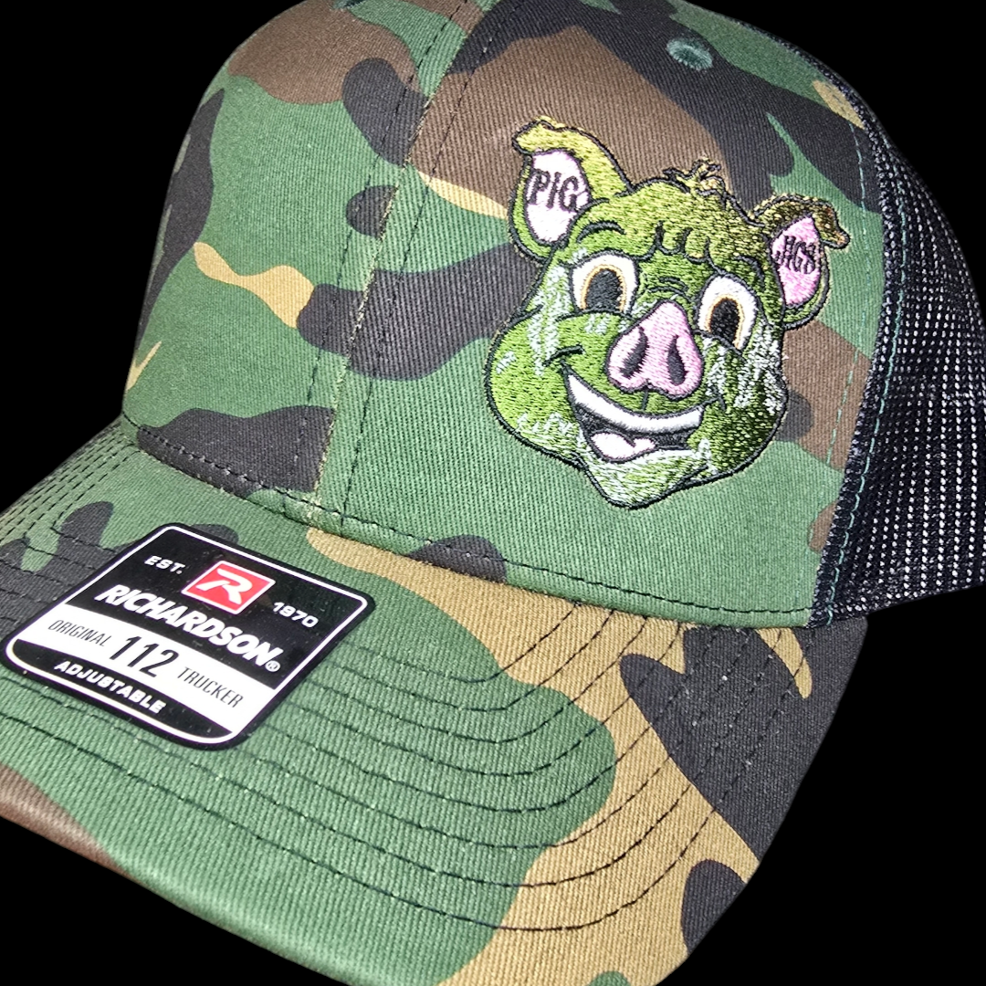 PIG JIGS LOGO EMBROIDERED HAT