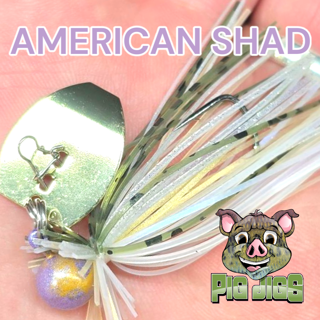 1/16 oz EWG LIL BUDDY BLADED JIG