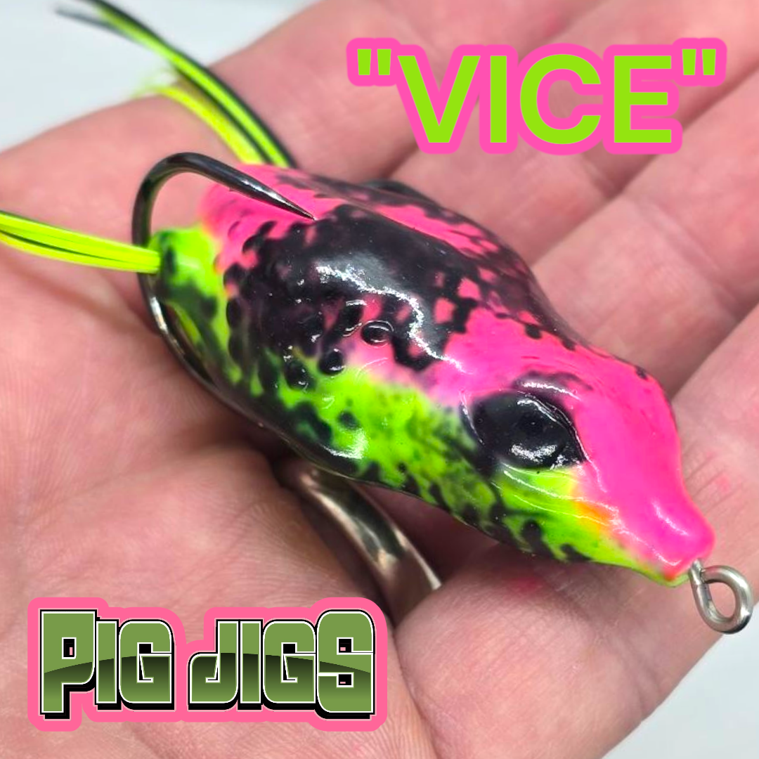 PIG JIGS "FREAK FROG"