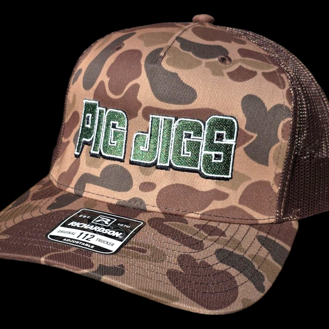 PIG JIGS FONT HAT