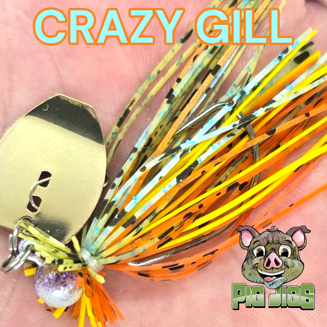 1/16 oz EWG LIL BUDDY BLADED JIG