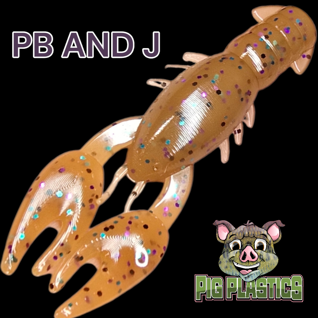 PIG PLASTICS 2.5 NED CRAW