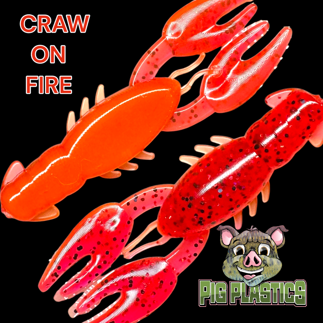 PIG PLASTICS 2.5 NED CRAW