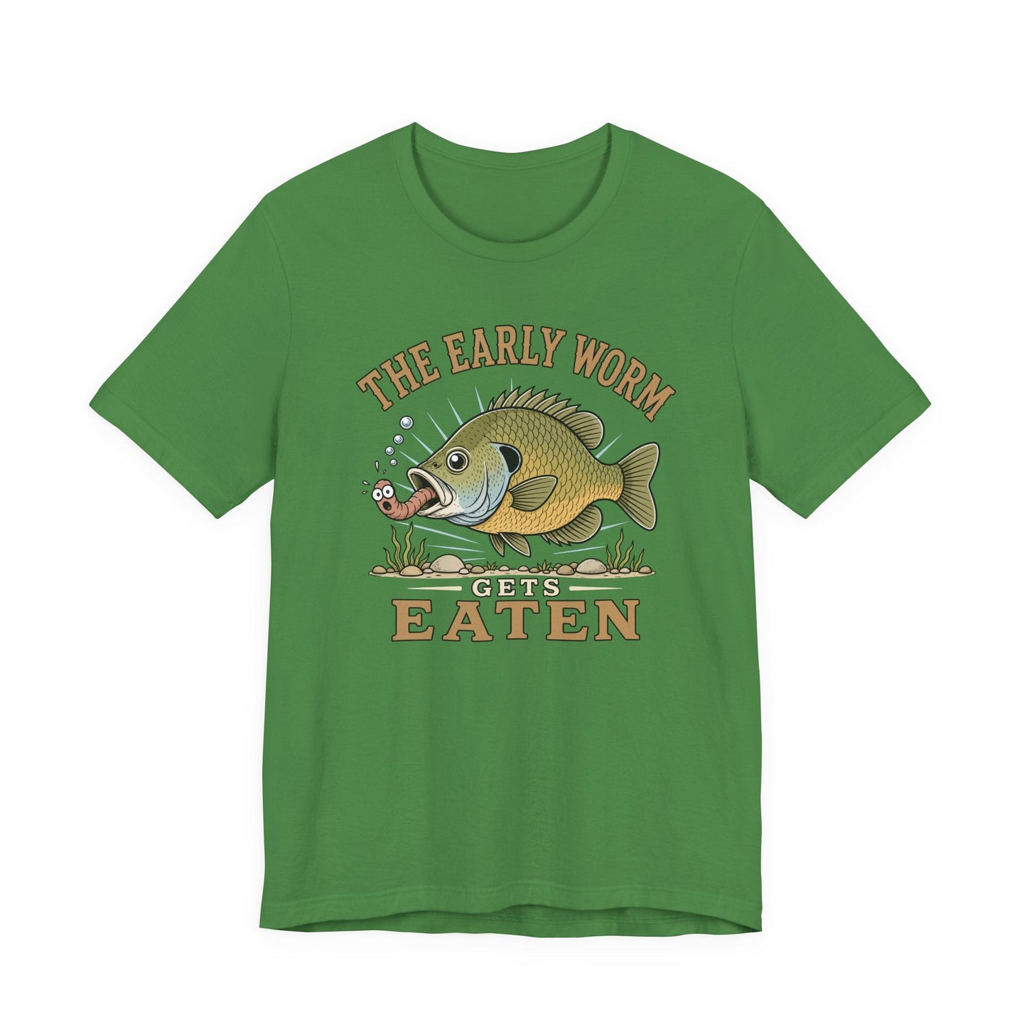 The Early Worm Gets Eaten — Unisex Cotton Tee