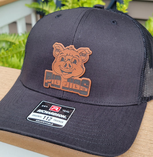 PIG JIGS LEATHER PATCH HAT