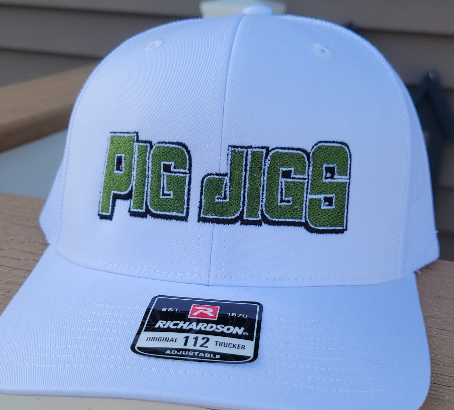 PIG JIGS FONT HAT