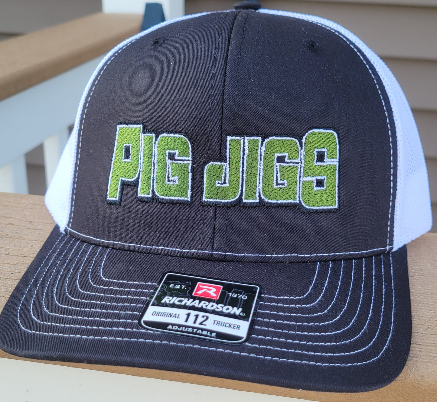 PIG JIGS FONT HAT