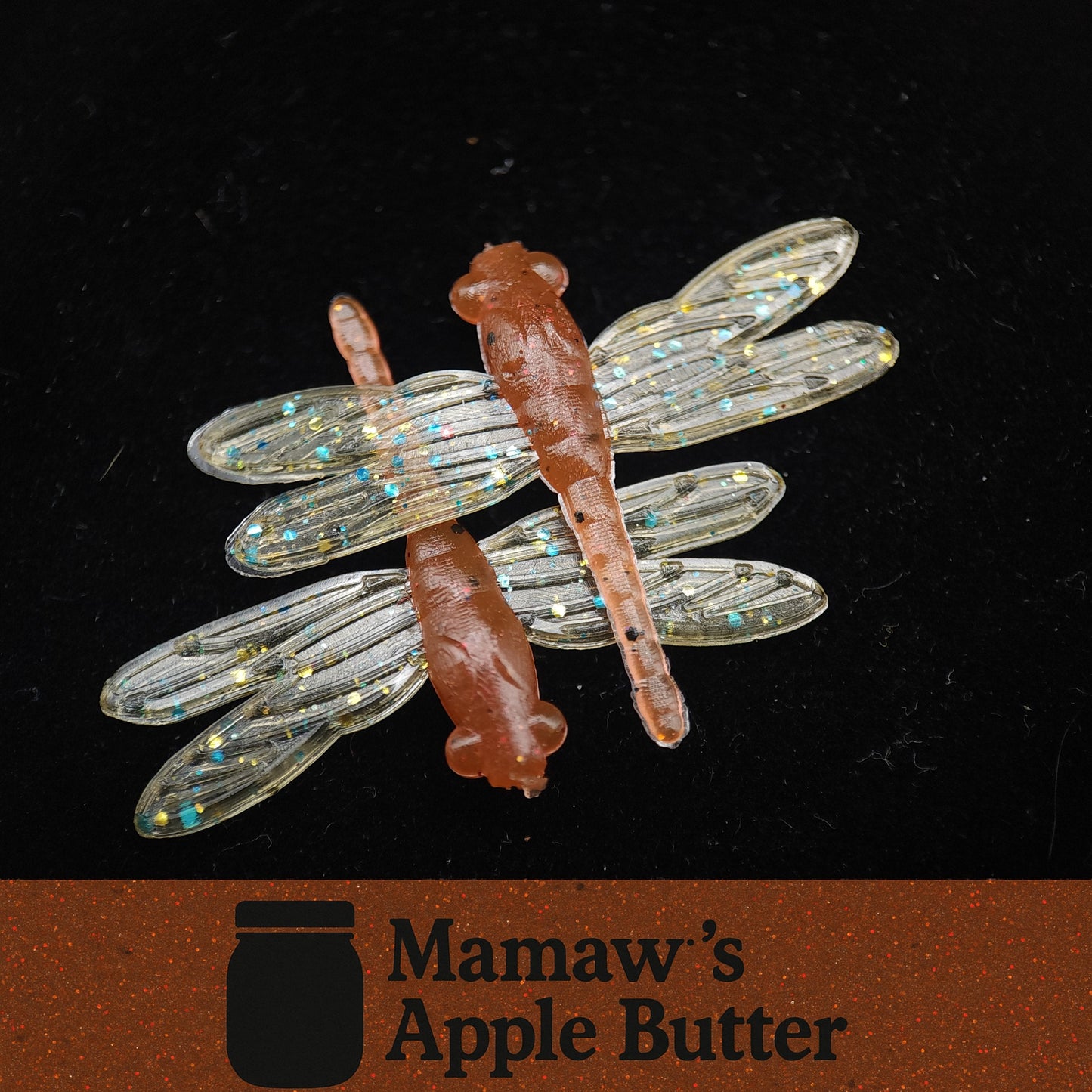 Jar of 1" Floating Dragonfly "The Skeeter Hawk"