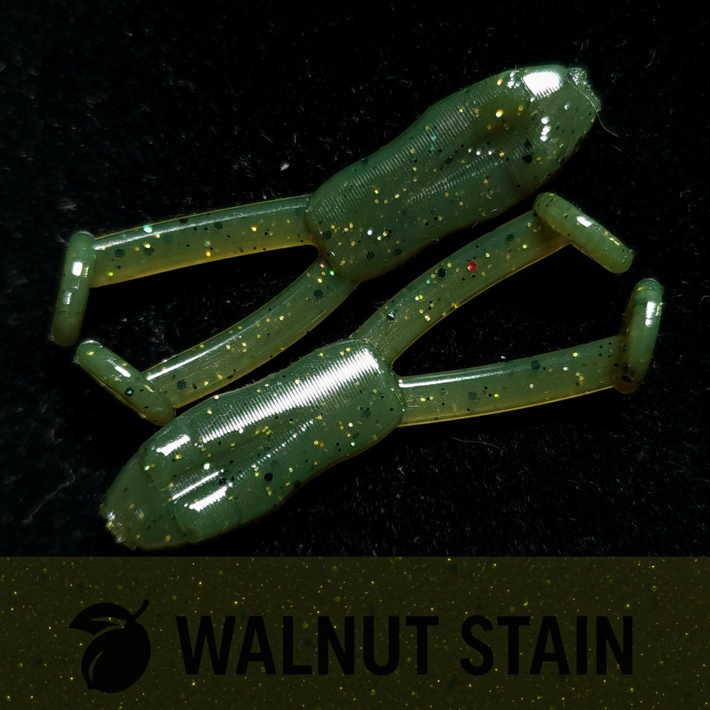 Jar of 1.7" Inch Micro Frog "The Creek Croaker"