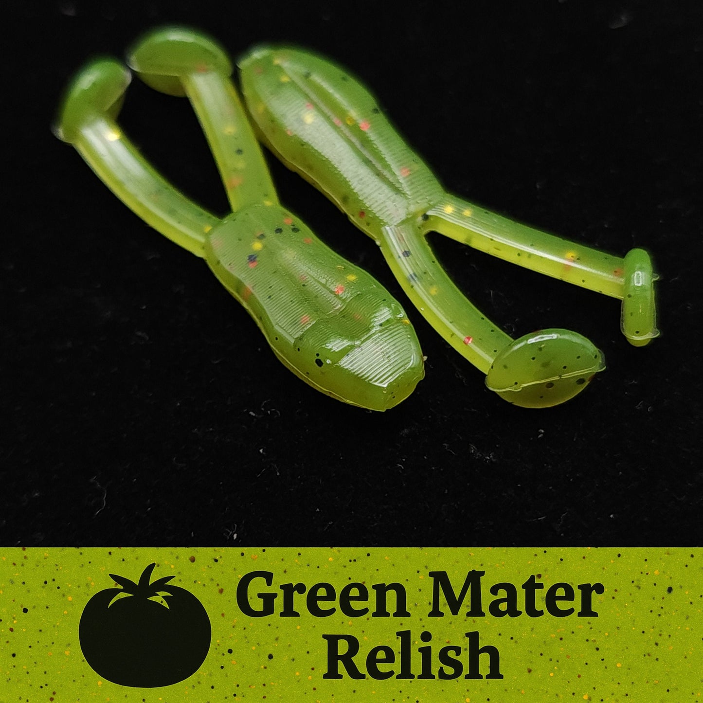 Jar of 1.7" Inch Micro Frog "The Creek Croaker"