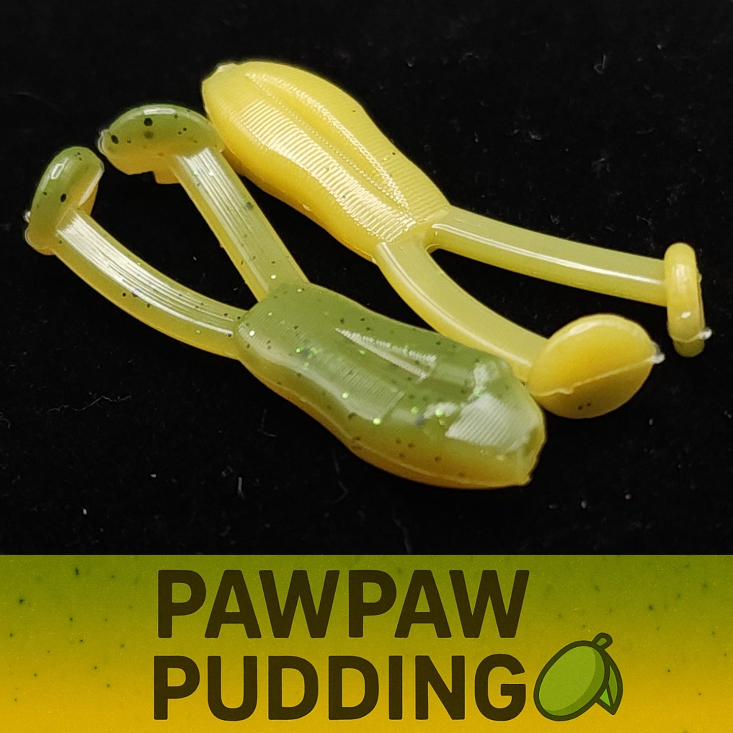 Jar of 1.7" Inch Micro Frog "The Creek Croaker"