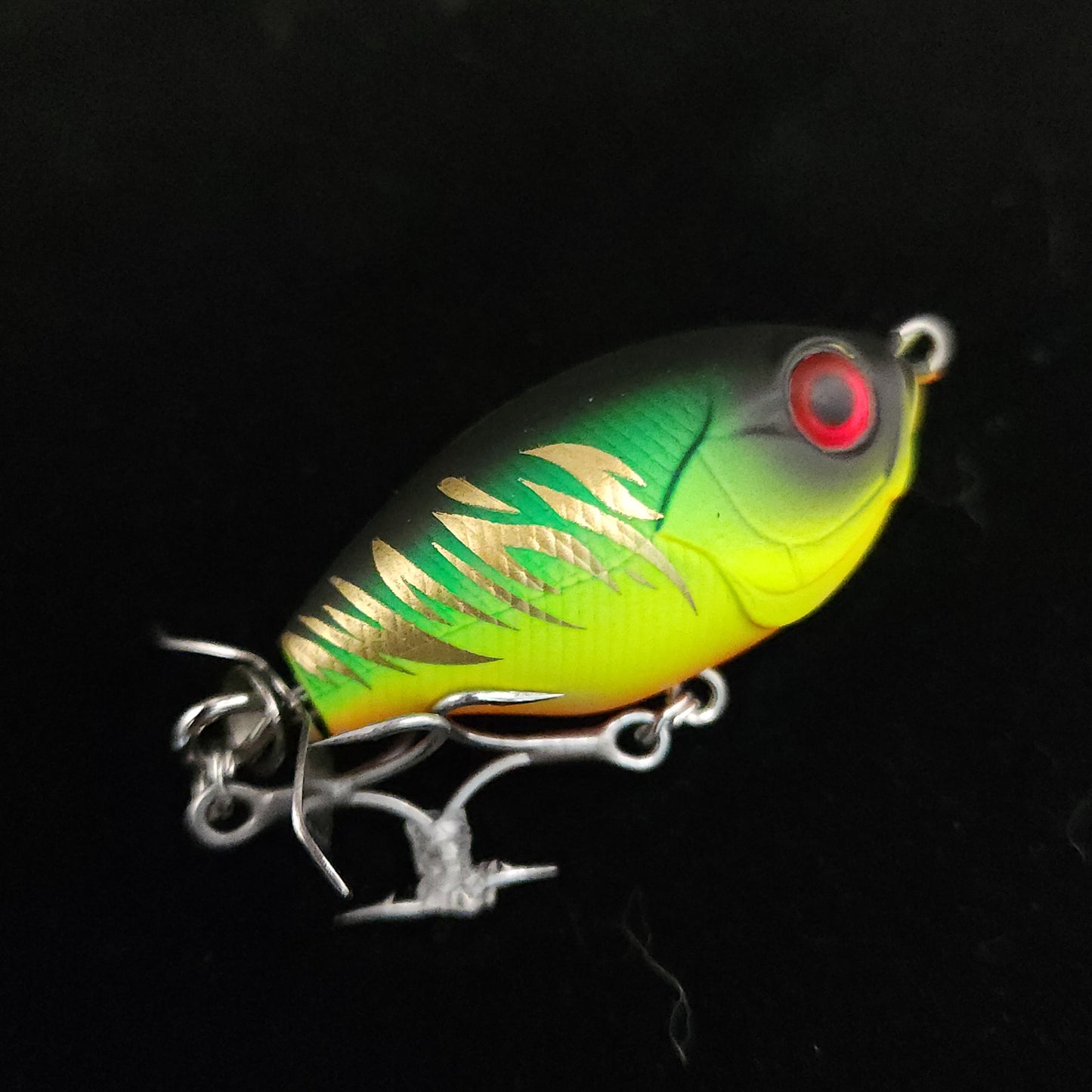 1.4" Floating Micro Prop Bait "Hillbilly Plop"