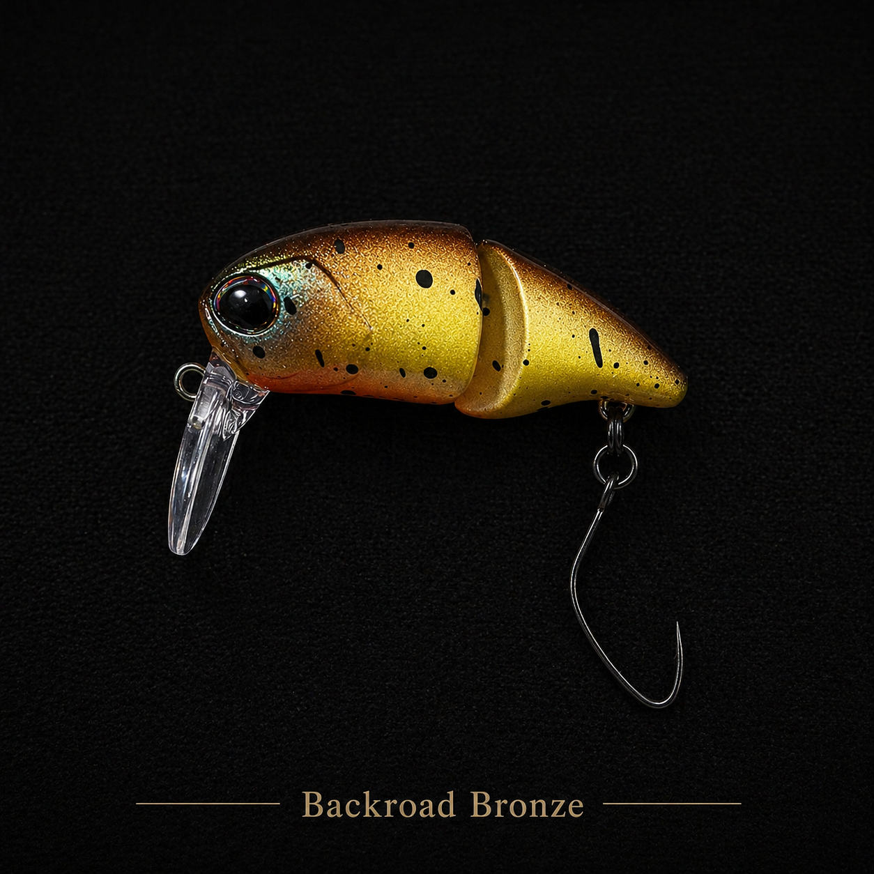 Two Piece Tater™ Jointed Micro Crankbait