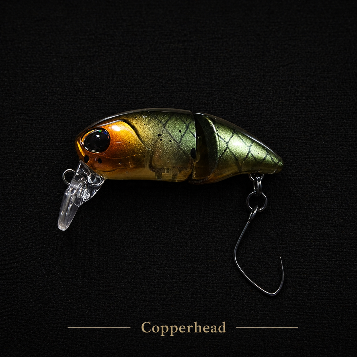 Two Piece Tater™ Jointed Micro Crankbait