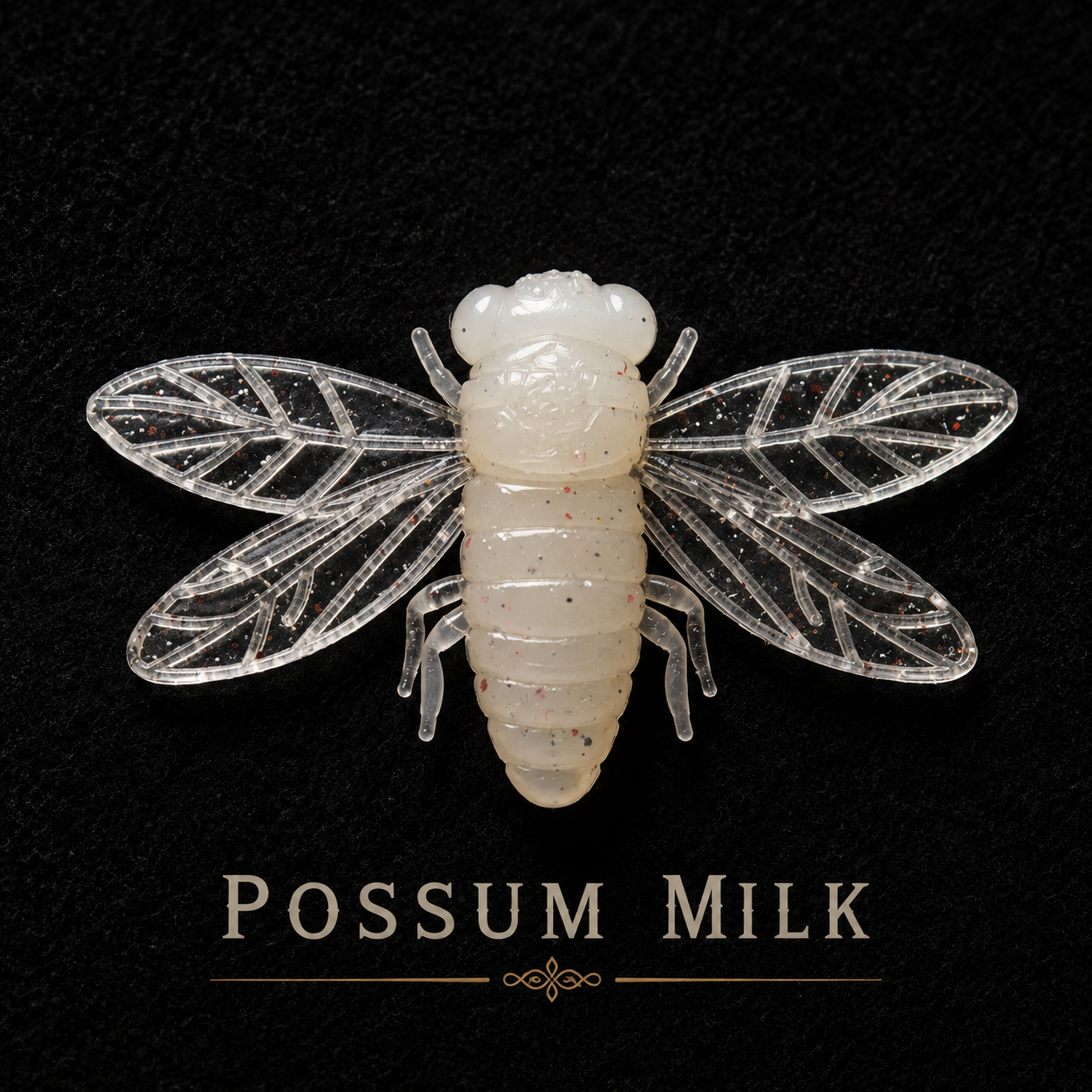 The Jarfly 1.5"x 2" |  1/8 oz | Floating Cicada | 3 Per Pack