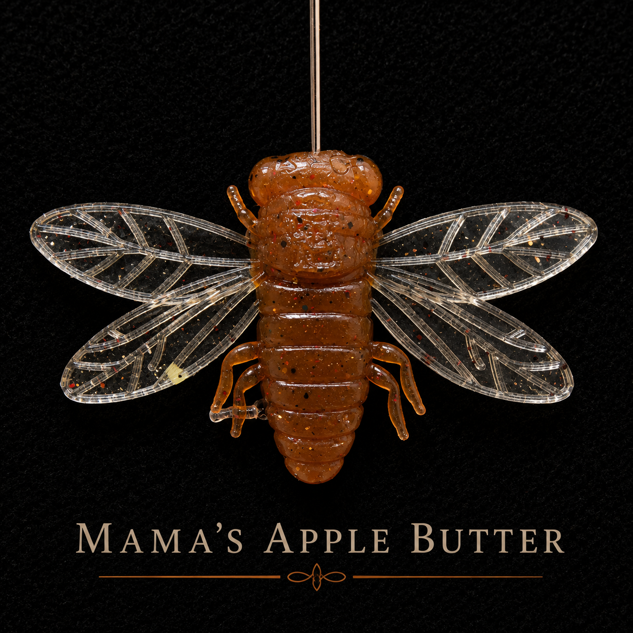 The Jarfly 1.5"x 2" |  1/8 oz | Floating Cicada | 3 Per Pack