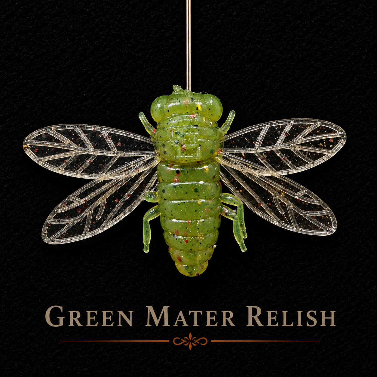 The Jarfly 1.5"x 2" |  1/8 oz | Floating Cicada | 3 Per Pack