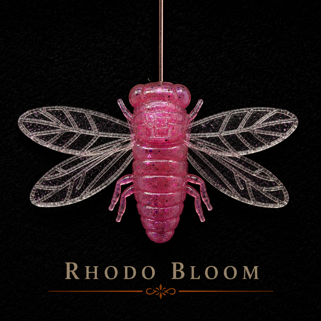 The Jarfly 1.5"x 2" |  1/8 oz | Floating Cicada | 3 Per Pack
