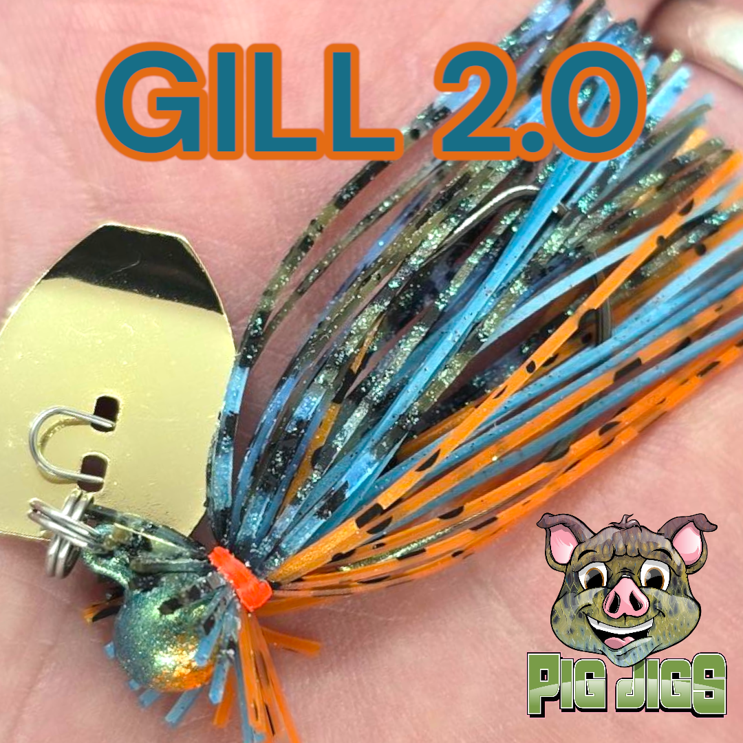 1/16 oz EWG LIL BUDDY BLADED JIG