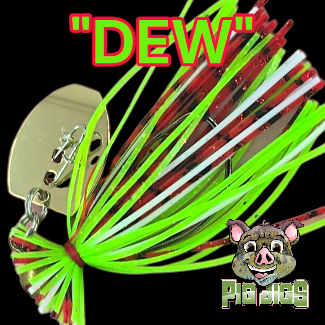 1/16 oz EWG LIL BUDDY BLADED JIG