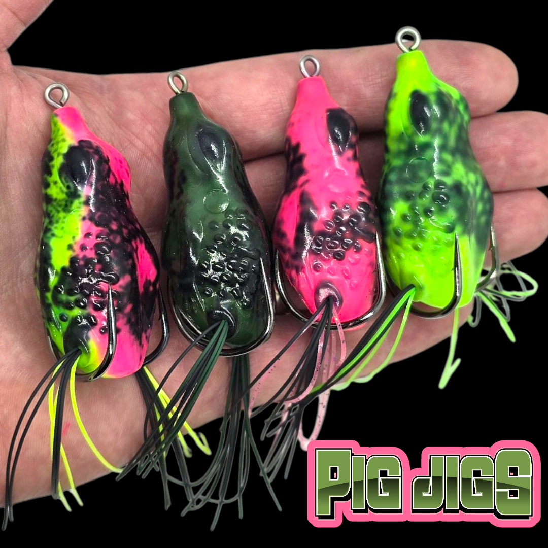 PIG JIGS "FREAK FROG"