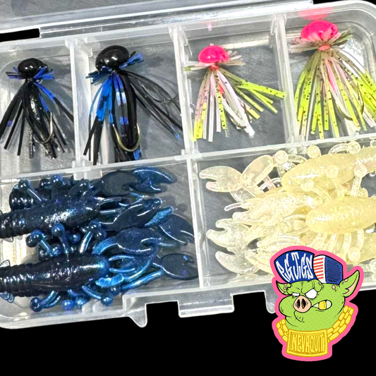 PIG JIGS AND NEVER QUIT COLLAB BOX