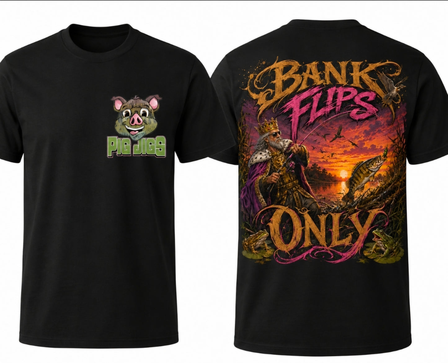 BANK FLIPS ONLY TSHIRT